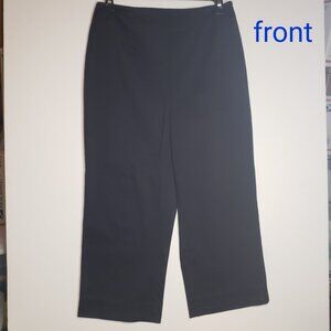 IZOD Chino Pants Women's Size 4 Black Stretch 90S Vintage NWOT made in USA